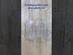 280mmペット壁に取り付けられた歯ブラシの容器ISO 9001の無傷性のバスケットのホールダー