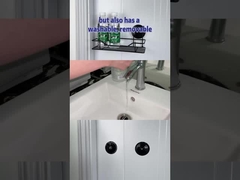 黒は修理されたシャワーの吸引のコップのためのステンレス鋼のBathの付属品のホールダーを酸化させた