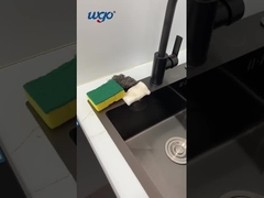 自粘着式浴具セット 設置式 キッチンシンク スポンジホルダー