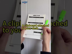 最も滑らかな表面に貼り付け オフィス&スクール文具 ホワイトボード 週計画 印刷可能