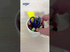 良い保管者 壁マウント クリア 多目的保管オーガナイザーバスケット