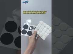 ダイカット両面再利用可能なグルードット、再配置可能な粘着ドット、残留物のない粘着ベルクロドット、