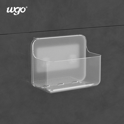 特許を取られたステッカーは強く自己接着シャワーの容器の明確な付属品を取付けた