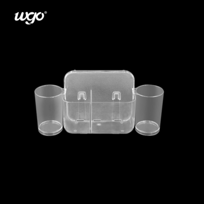 32cm 幅 セルフアデシブ 歯ブラシホルダー オーガナイザー ホルダー 歯磨き粉用 浴室装飾