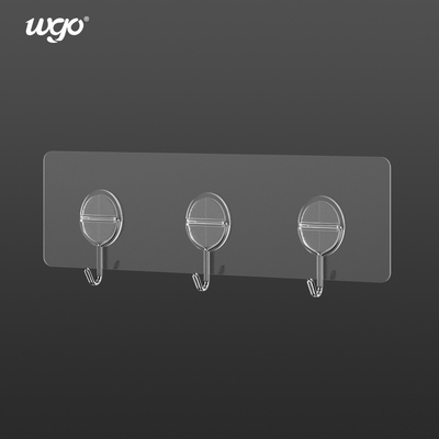 衣服のハンガーの壁のホックおよびオルガナイザーのための自己接着取付けられた壁に取り付けられたホック